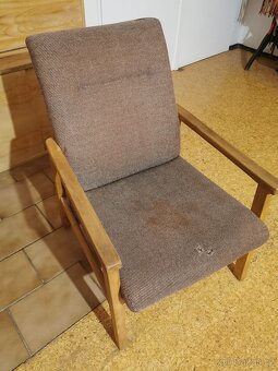 Prodám retro křesla, 200kč za kus - 3