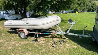 Motorový nafukovací člun PACIFIC MARINE 400 překliž. podlaha - 3