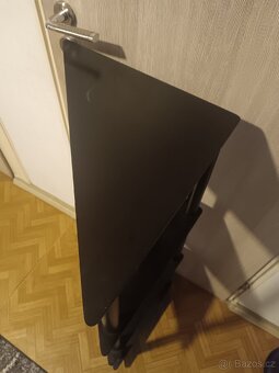 Dřevěný rohový regál výška 105cm. - 3