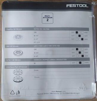 Brusný talíř Festool - 3