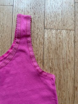 Dívčí tričko Pleas bavlněné na ramínka vel 104 nové - 3