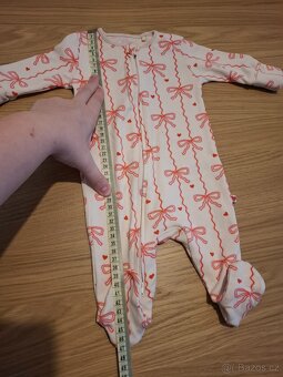 Next 3PACK dívčí overalky 56 - 3