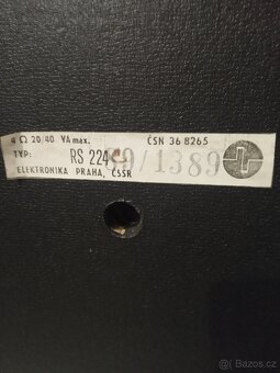 Reprosoustavy RS 224 - 3