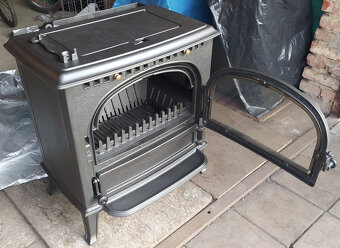 Prodám litinová kamna LEDA BRÜSSEL - 3