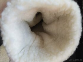 Kožené rukavice palčáky - 3