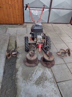 Rotavátor + sekačka ( dvoububen ) MS 16 - 3