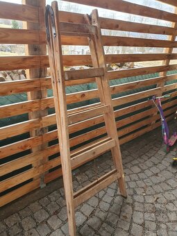 Žebřík hliníkový 3 dílný + štafle GRATIS - 3