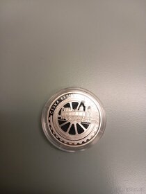 Stříbrná mince 200 Kč - Založení NTM 100.výročí - 3