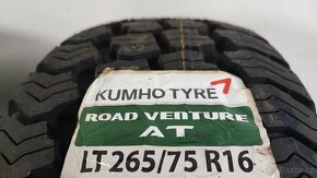 Celoroční Kumho Road Venture AT52 265/75 R16, 4ks - 3