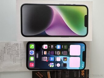 Moc pekny Apple iPhone 14 128GB Black CZ - 3