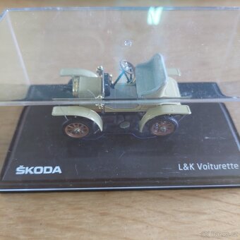 Škoda Laurin & Klement Voiturette 1905, 1:43, béžová - 3