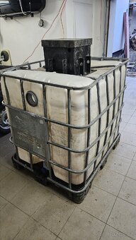 IBC nádrž na vodu, 1000l, připravená pro zakopaní - 3