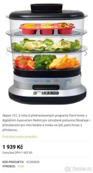 Elektrický parní hrnec tefal - 3