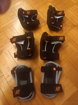 In-line set K2 - dětské chrániče kolečkové na brusle JR S - 3