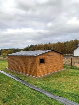 Plechová garáž 5x6m - 3