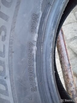 215/65/17 zimni pneu BRIDGESTONE 215/65 R17 - 3