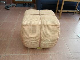 Podnožník ke křeslům Halabala, taburet - 3