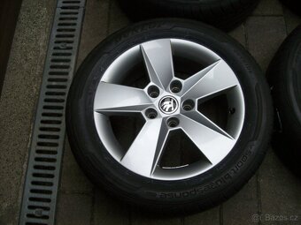 Alu kola original ŠKODA Octavia 3 Dunlop 16" 80% - 3