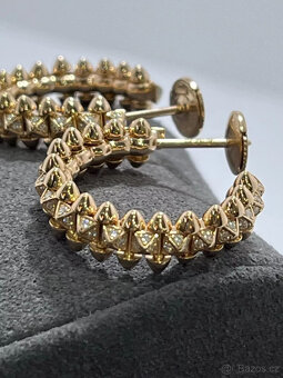 Cartier - Náušnice Clash De Cartier s diamanty - 750-18k růž - 3