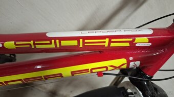 Dětské kolo Leader Fox Spider junior, červená 24'' - 3