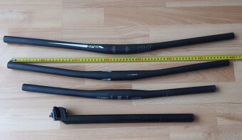Sedlovka 26,4 mm a 3x řidítka - 3