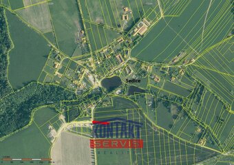 Prodej pozemků pro bydlení, 1437 m2 - Svatý Jan nad Malší - - 3