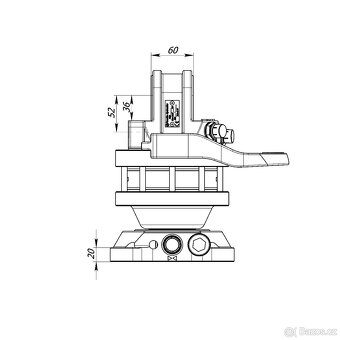 hydraulický rotátor FORMIKO 3t - doprava po ČR ZDARMA - 3