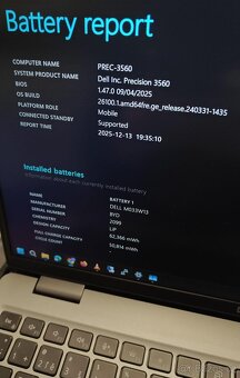 Dell Precision 3560 i7/32/512 - 3
