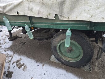 Dvoukolka,přívěs,vlek,vozík. - 3