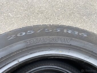 2 ks letní pneu Pirelli 205/55R16 - 3