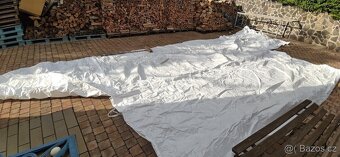 Plachta 10 x 6m zesílená s oky - 3
