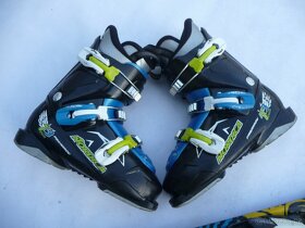 45. Detske lyže TECNO - 120cm + boty NORDICA 37eu + hole SET - 3