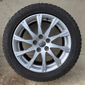 Originální Alu kola Audi A4 B9 17" 5x112 s pneu - 3