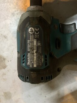 Prodám aku brusku 115mm aku rázový utahovak dtd 170 makita - 3