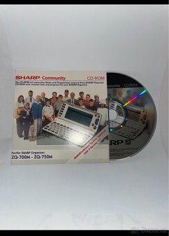 SHARP ZQ-700M elektronický organizér – funkční - 3