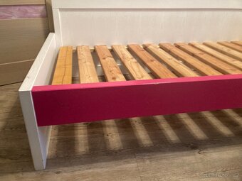 Dřevěná postel 90x200 cm - 3