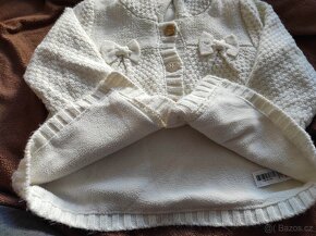 Zateplený svetřík vel. 74/80 a 80/86 - 3