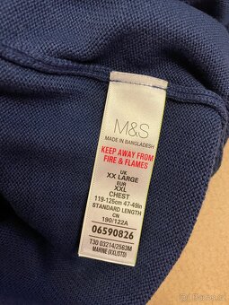 Pánská vesta tmavěmodrá - 3