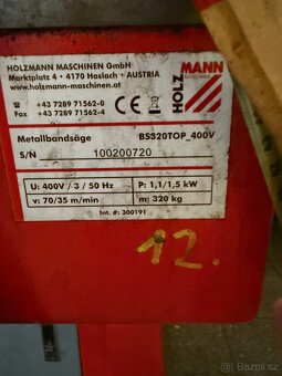 píla pásová BS 320 TOP - 3