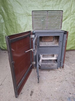 Prodám litinová kamna Filakovo 5kw - 3