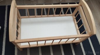 Dětské dřevěná postýlka - 3