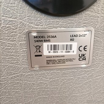 Marshall Silver Jubilee 2x12 – 2536 - 3