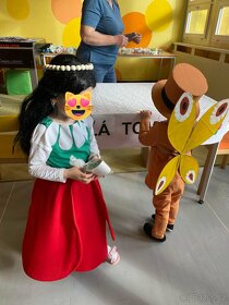 Dětský kostým maková panenka a motýl Emanuel - 3