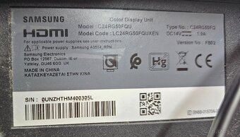 LCD herni monitor Samsung 24" - 3
