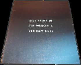 Prospekt prospekty BMW 850 635 633 E31 E24 M3 M5 E46 E34 - 3