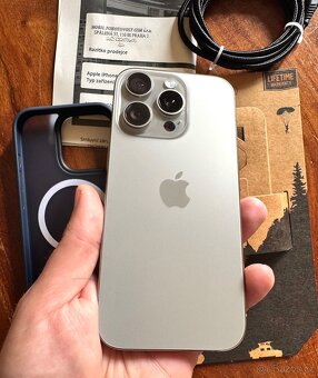 Apple iPhone 16 PRO 128 gb, ZÁRUKA, přírodní titan - 3