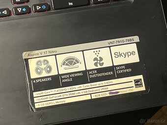 Acer Aspire v17 nitro i7-4720HQ + GTX950 - 3