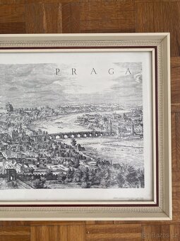 Sadelerův prospekt - dva obrazy Prahy 1606 - 3