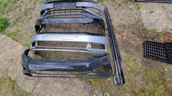 VW Passat B8 ,2x kapota lampy blatníky výztuha pr. světlo - - 3