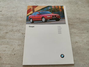 Prospekty BMW 3 Coupé Cabrio E36 1992, 1993,1996, 1997, 1998 - 3